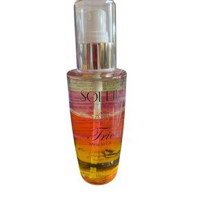 Soleil Trio Miracle Oil 4.06 Fl Oz Hydrates Nourishes Restores Shine